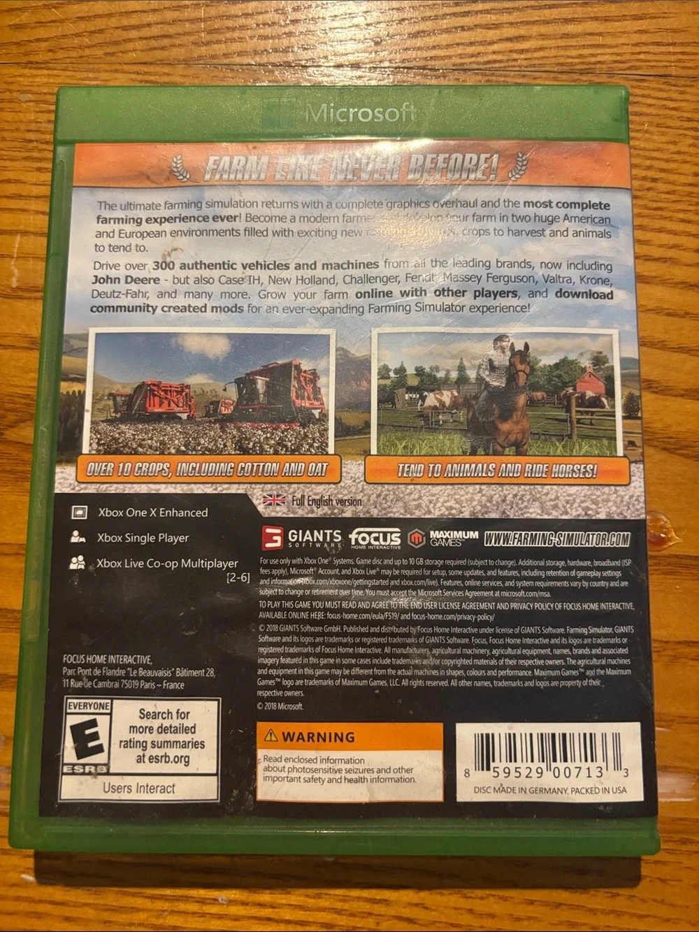 Farming Simulator 19 (Xbox One) - Green